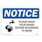 Signmission OSHA Sign, Please Wash Your Hands Before With Symbol, 14in X 10in Aluminum, 10" W, 14" L, Landscape OS-NS-A-1014-L-17647 - alternate 1